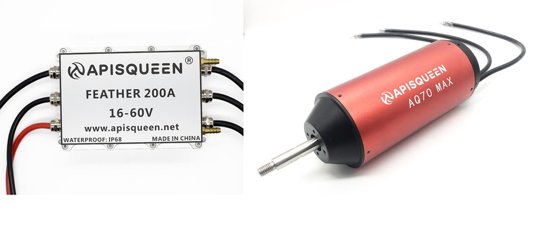 APISQUEEN motors and ESCs: the perfect combination for watersports