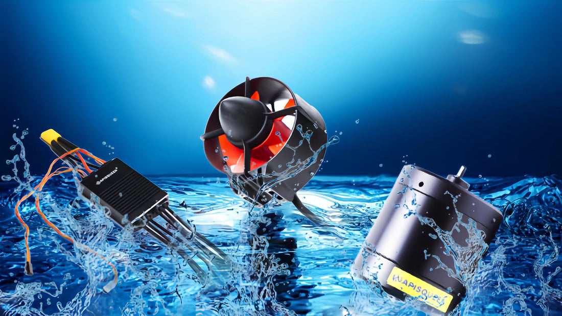 How to judge the waterproof performance of underwater thrusters, brushless waterproof motors and ESC components?