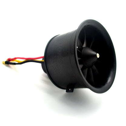 64mm EDF 3S/4S 3500KV belt 11 blades electric ducted fan for aircraft model aircraft jet engine