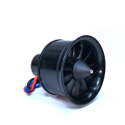 50mm EDF 4S 4300KV 950g thrust belt 11 blades electric ducted fan for aircraft model aircraft jet engine