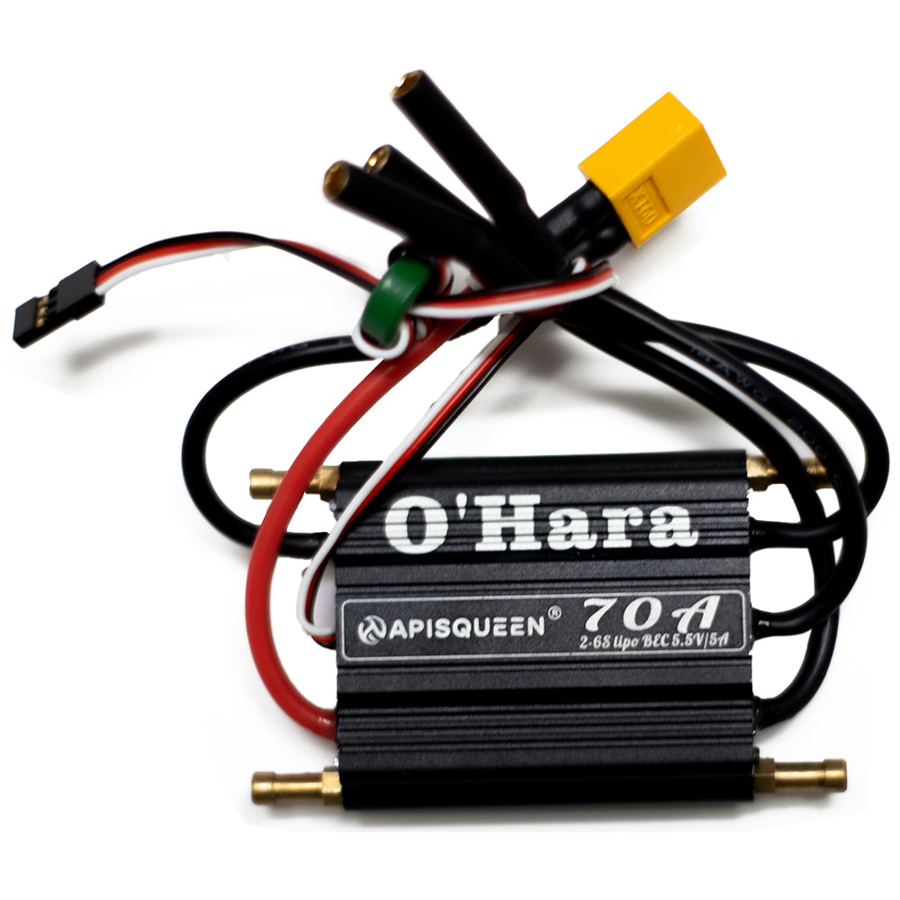 APISQUEEN 20A/70A/90A/120A 2-6S lipo o'hara esc 2-in-1 ，rc boat esc/thruster