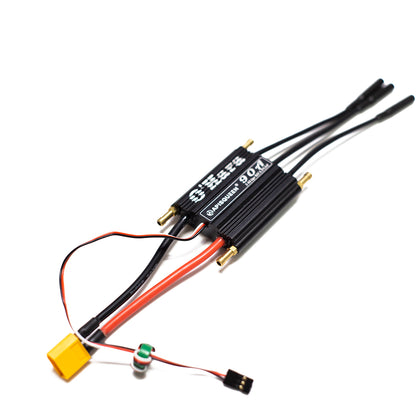 APISQUEEN 20A/70A/90A/120A 2-6S lipo o’hara esc 2-en-1, bateau rc esc/thruster