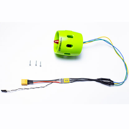 APISQUEEN 12-24V(3S-6S LiPo)U01 bürstenloses Unterwasserstrahlruder für Rov/Boot/Unterwasserroboter