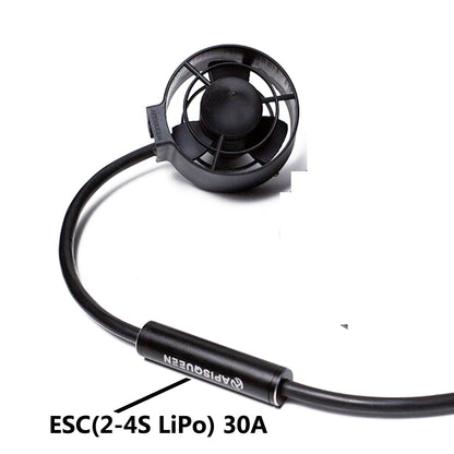 APISQUEEN 12 16 वी (12SLiPo) U2 छोटे पानी के नीचे thruster के साथ esc 130W।