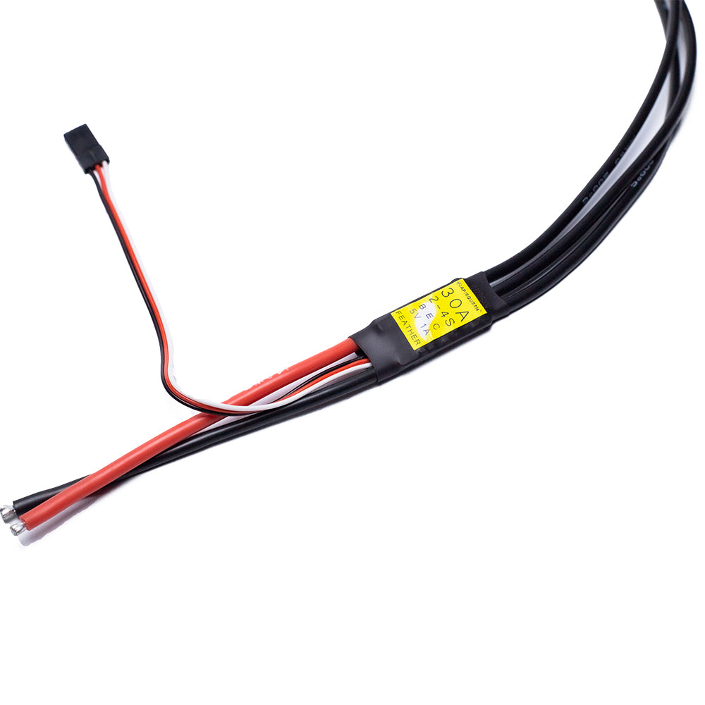 APisqueen 12V 30A 2-4S ESC للتحكم في السرعة