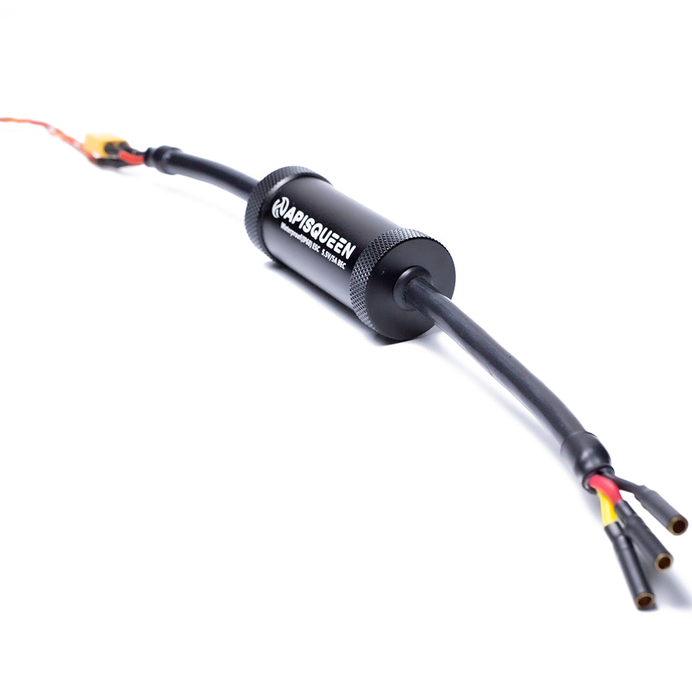 APISQUEEN 2-6s 100a Esc with 5.5v 3a Bec for Underwater Thruster and Motor