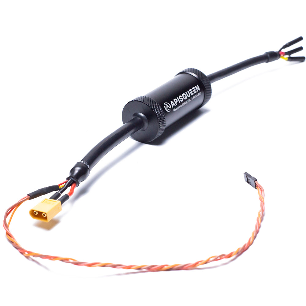 APISQUEEN 12~24V U92 150/300KV Brushless Underwater Propeller, Kayak/Paddle Board Thruster