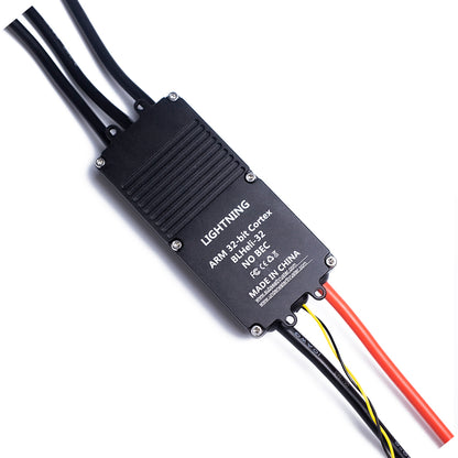 APISQUEEN thunderbolt esc 12s lipo 48v 60a/120a/160a pour propulsion, moteurs brushless, drones et plus encore.