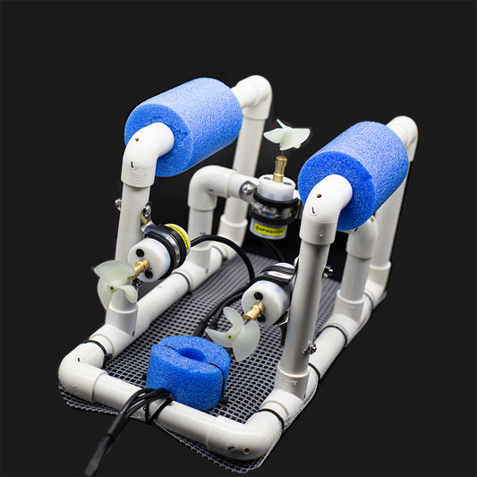 APISQUEEN DIY ROV for forward, backward, up and down, left and right cornering movement, can be applied to teaching and education