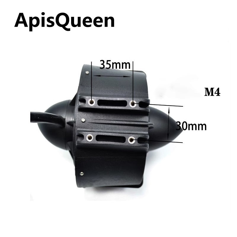 APISQUEEN U92 Set 12/24V Brushless Underwater Thruster/Propeller, RC Bait Tug Boat Nest Ship Submarine kayak